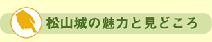 松山城の魅力とみどころ