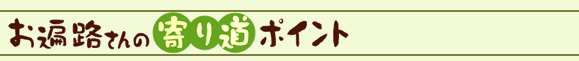 ���՘H����̊�蓹�|�C���g