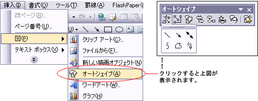 オートシェイプ