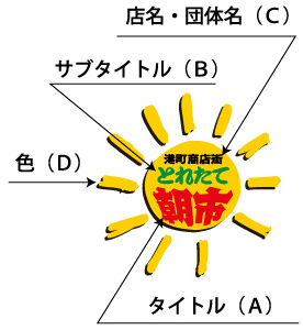 エプロンサンプルデザイン-とれたて朝市