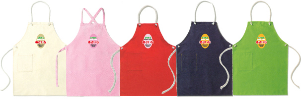 エプロンカラーサンプル