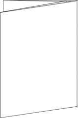 観音折り見本-図解